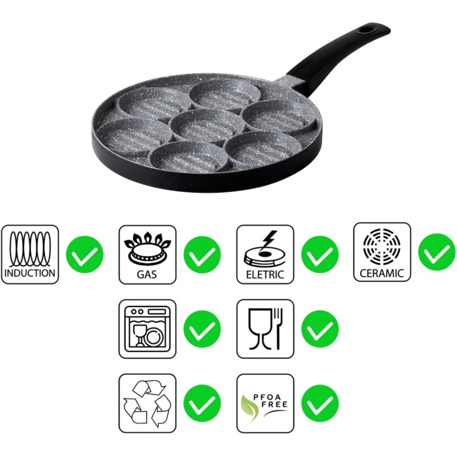 Piastra Hamburger Petravera 28 cm...