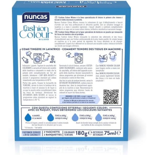 Tinta Cotone Azzurro Fashion Milano...