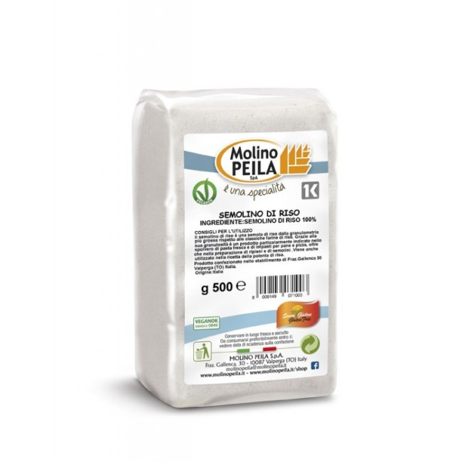 Semolino di Riso Peila 500 gr
