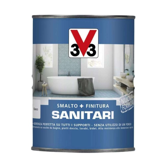 V33 Smalto + Finitura Sanitari Bianco