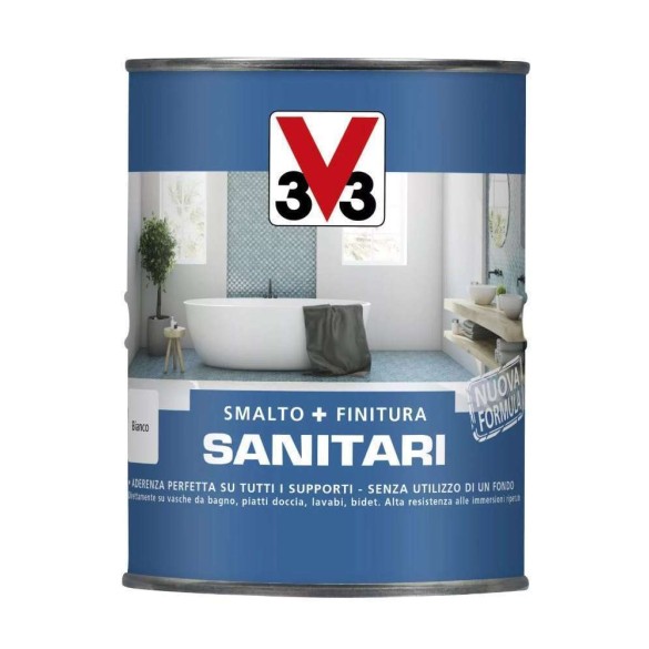 V33 Smalto + Finitura Sanitari Bianco