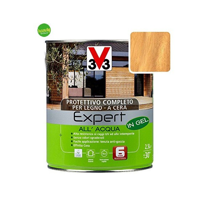 V33 Smalto Impregnante Noce Chiaro...