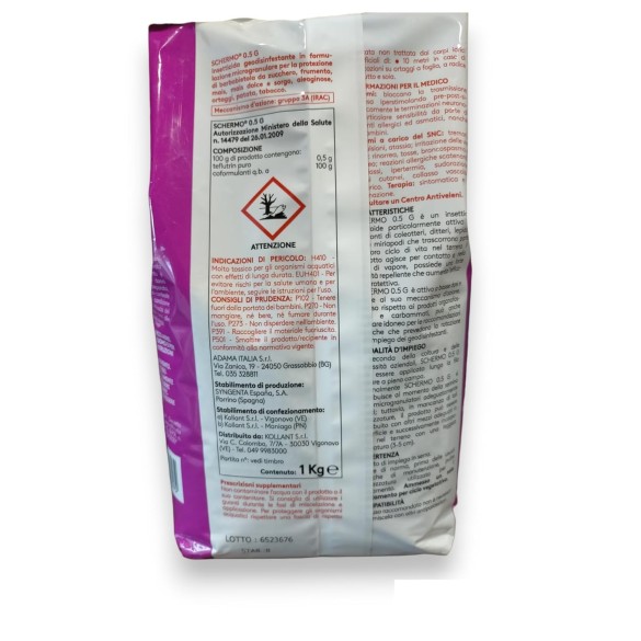 Geodisinfestante Schermo 0.5 G Adama 1 Kg