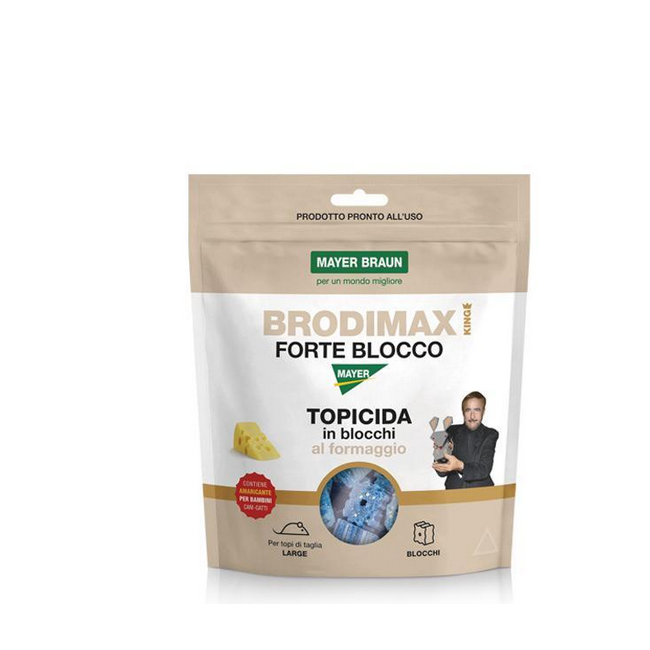 Esca Rodenticida Brodimax King in...