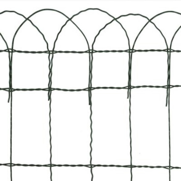 Rete Bordura Metallica 65x25 cm Verdelook