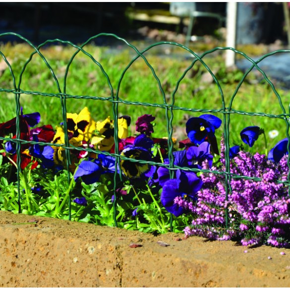 Rete Bordura Metallica 65x25 cm Verdelook