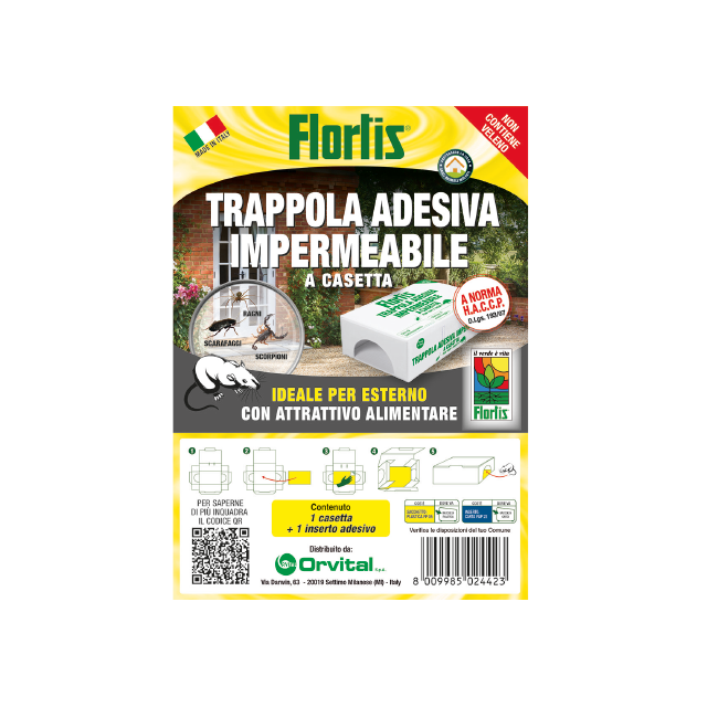 Trappola Adesiva Impermeabile per...