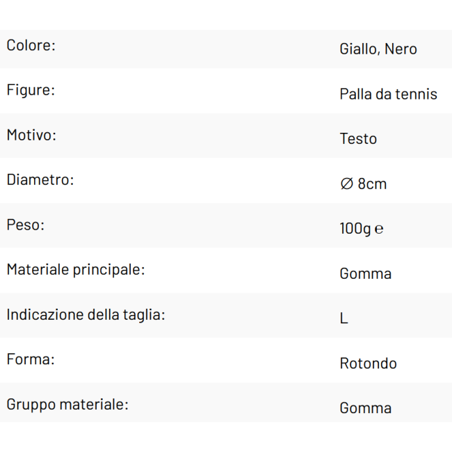 KONG Squeakair Pallina Da Tennis Per...
