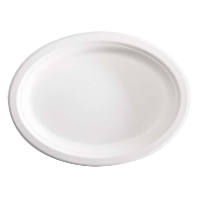 Piatti Ovali 32x25cm in Polpa di...
