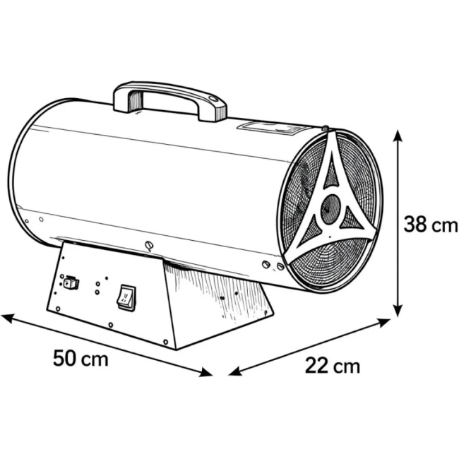 Generatore Aria Calda kw 50 GH30 EXCEL