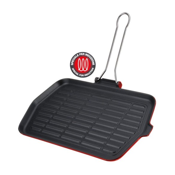 Bistecchiera Ghisa Induzione 36X23 CM ILSA