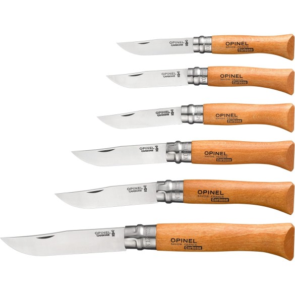 Coltello Virobloc Inox N. 7 Carbon Opinel