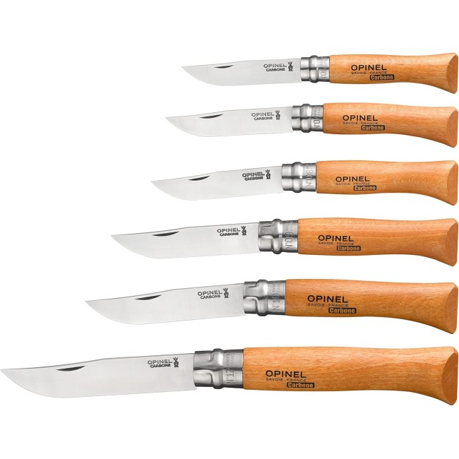 Coltello Virobloc Inox N. 8 Carbon...