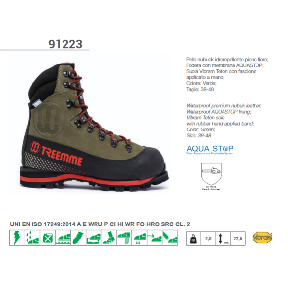 Scarpone Antitaglio 91223 Misure Assortite TREEMME