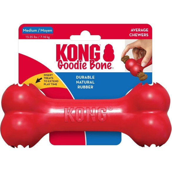 KONG Extreme Goodie Bone Osso In Gomma Per Cani Di Taglia Media 22cm