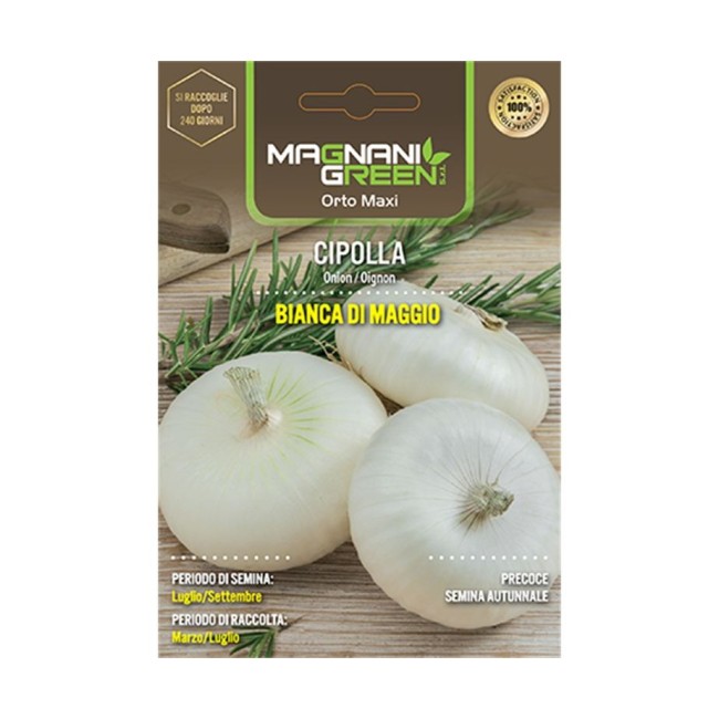 Semi di Cipolla Bianca di Maggio