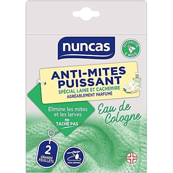 Antitarme Forte 2 cialde Colonia Nuncas