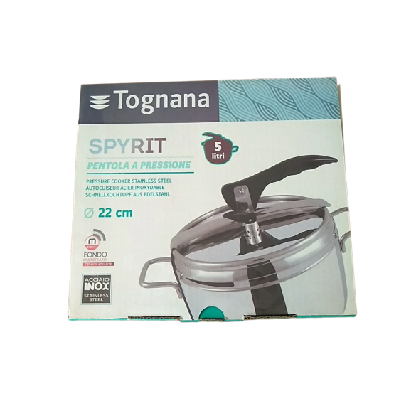 Pentola a Pressione Spyrit 5L Grancucina Tognana