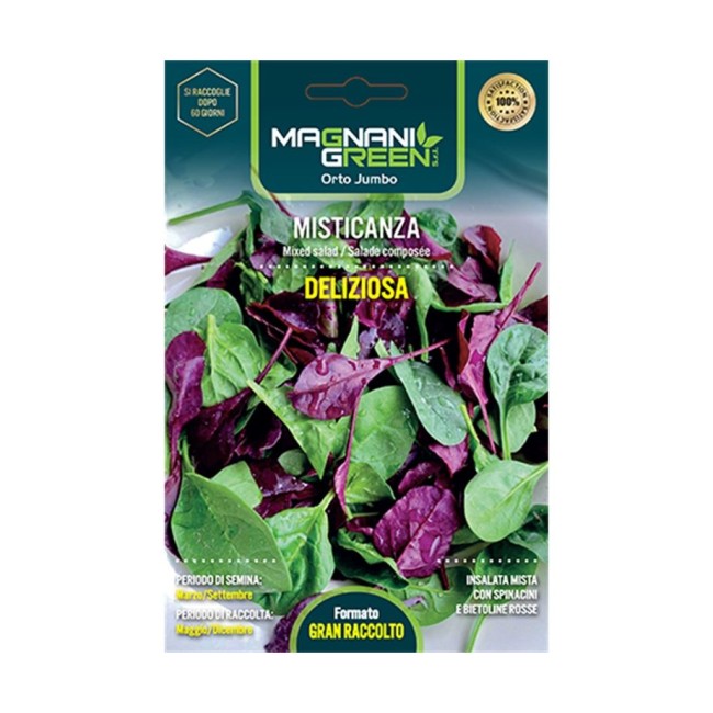 Semi di Misticanza Deliziosa Orto Jumbo