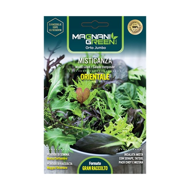 Semi di Misticanza Orientale Orto Jumbo