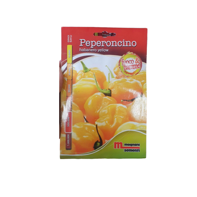 Semi di Peperoncino Habanero Yellow