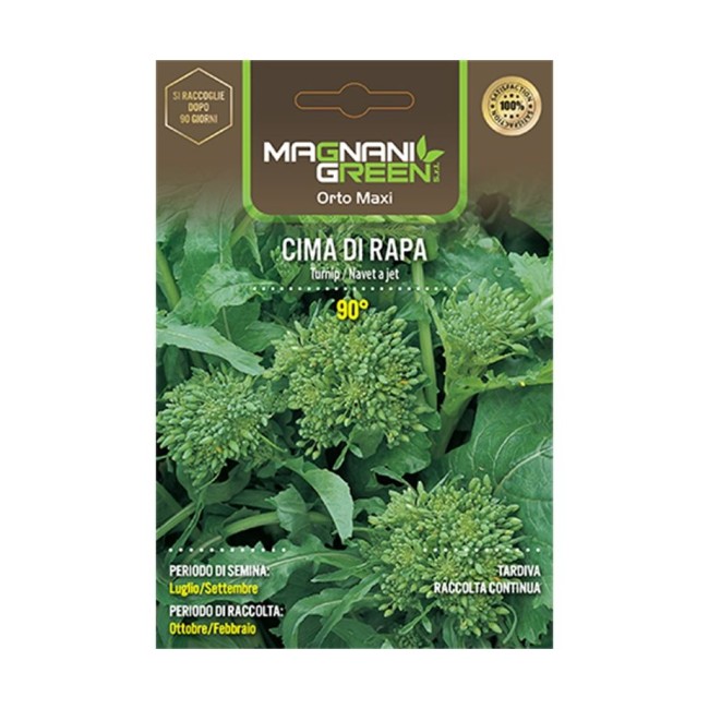 Semi di Cima di Rapa Novantina