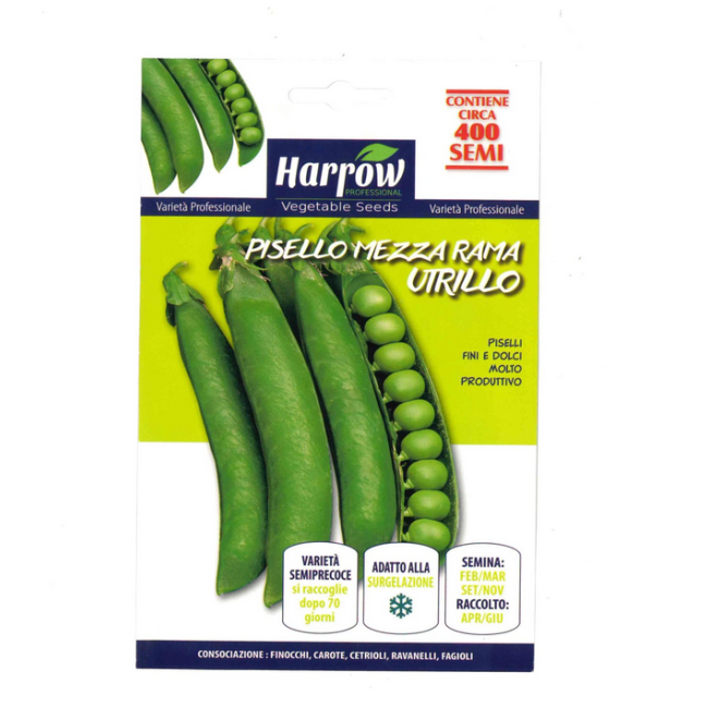 Semi di Pisello Mezza Rama Utrillo...