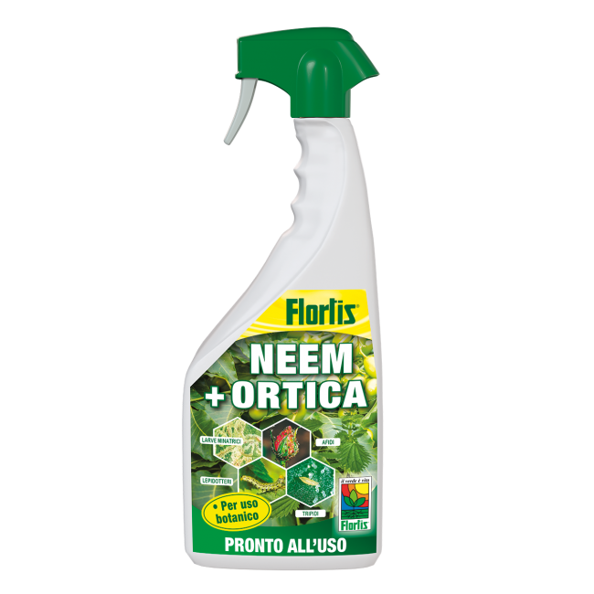 Olio di Neem + Ortica RTU Flortis 1 L