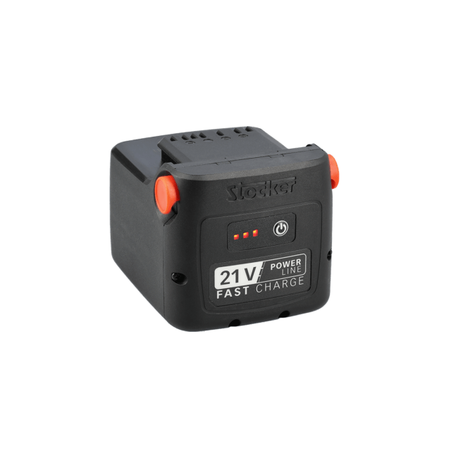 Batteria Fast Charger 21 V 4 Ah STOCKER